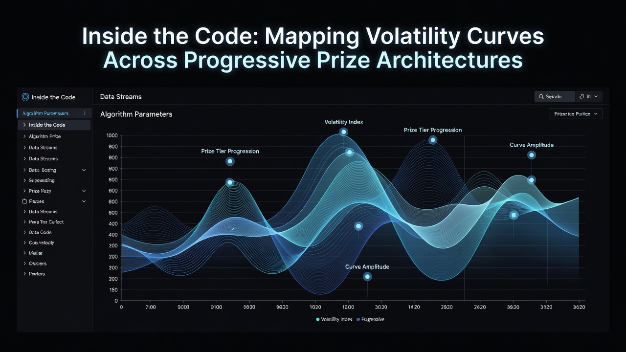 Detailed chart showing empirical volatility curves derived from operator logs and certified RNG data across progressive tiers