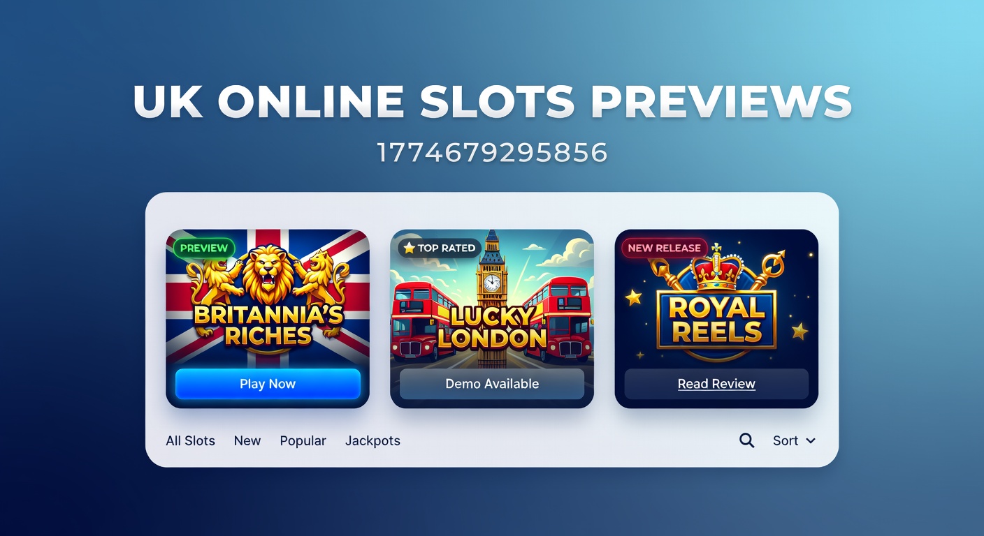 Vibrant preview of upcoming UK online slot reels showcasing dynamic symbols and jackpot potentials in a modern casino interface
